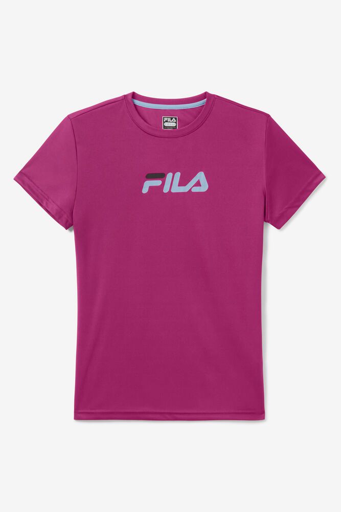 Fila T-Shirt Womens Pink - No Sweat - Philippines 3204879-FG